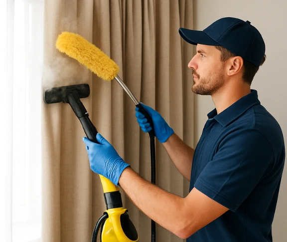Trusted residential curtain cleaning technician Matty Curtain Cleaning cheltenham-vic QLD